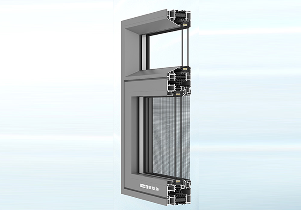 黑馬96窗紗一體雙內開
