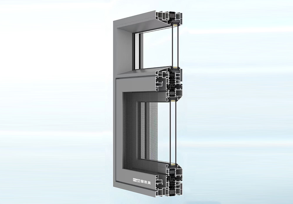 幻影120窗紗一體外開